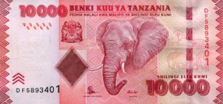 Tanzanian shillings